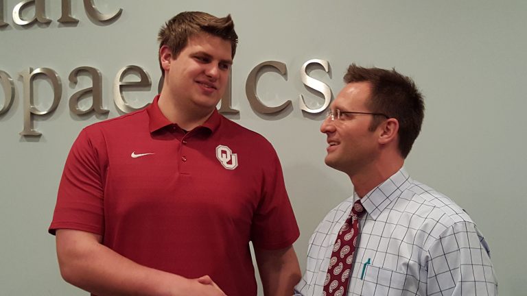 Good luck Erik Swenson and the Sooners