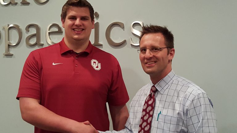 Congratulations Eric Swensen OU Sooner #77